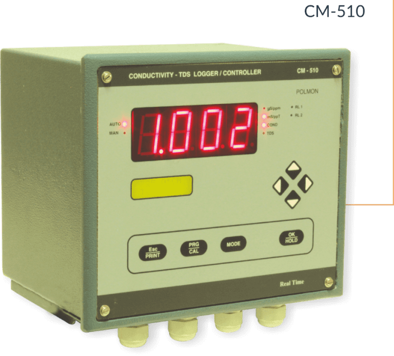 On Line Conductivity Logger / Controller Polmon Instruments Pvt. Ltd.